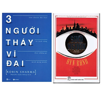 Combo 2Q: Suối Nguồn  + Ba Người Thầy Vĩ Đại 