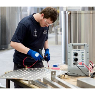 Máy tẩy, vệ sinh, làm sạch mối hàn inox Tig Brush TBE 440 Propel kit, hãng Ensitech, Australia, bảo hành 2 năm