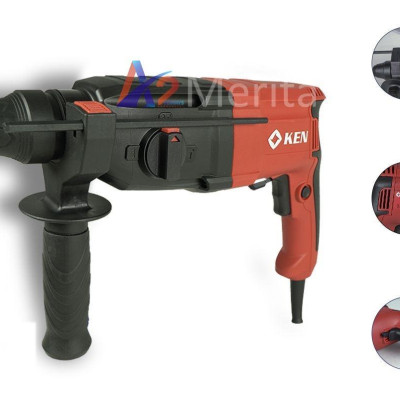 MÁY KHOAN BÚA 810W 26MM 2526GER KEN ( 3 CHỨC NĂNG VÀ ĐẢO CHIỀU)  - HÀNG CHÍNH HÃNG