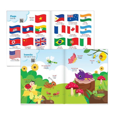 Sách - Bé học Tiếng Anh qua hình ảnh (song ngữ Anh – Việt, có phiên âm)