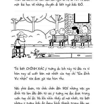 Song Ngữ Việt - Anh - Diary Of A Wimpy Kid - Nhật Ký Chú Bé Nhút Nhát: Kỳ Nghỉ Thảm Khốc - The Long Haul