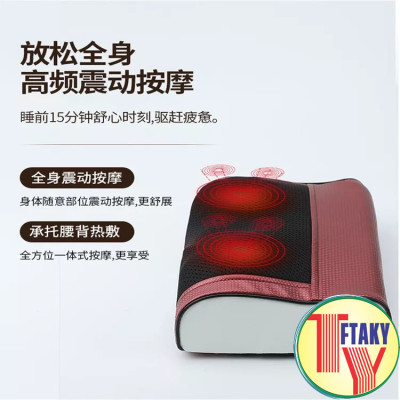 Gối Massage Hồng Ngoại 20 bi- Phiên Bản 2023 - Có túi khí - mátxa Cổ, Vai, Gáy, Toàn Thân Đa Năng Hỗ Trợ Giảm Đau Nhức Hiệu Quả An Toàn Khi Dùng Thích Hợp Cho Mọi Lứa Tuổi