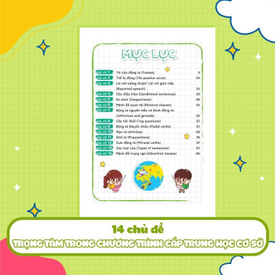 Sách - Sổ Tay Takenote Tiếng Anh Trung Học Cơ Sở (Gáy Lò Xo) - Megabook