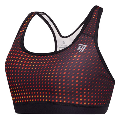 Áo Thể Thao Nữ Just Feel Free H6512 - Cam Đen