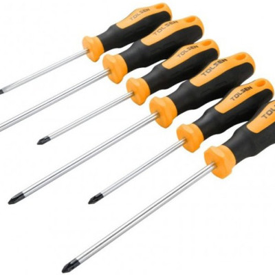 Bộ Vít Cán Chống Trơn 6 Cây Tolsen 20014 