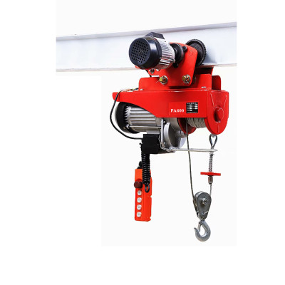 Bộ Tời Điện Kèm Rùa ABG PA600 (300/600Kg) 30 Mét - Giúp Máy Tời Treo Nâng Hạ Vật Nặng Dễ Dàng Trong Nhà Xưởng Công Nghiệp Và Đời Sống, Nâng Kéo Linh Hoạt, Hiệu Quả Cao - Hàng Chính Hãng