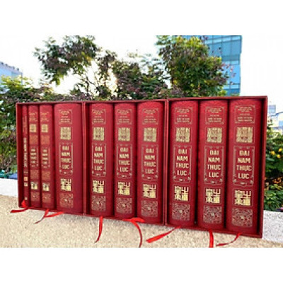 ĐẠI NAM THỰC LỤC - Bộ 10 quyển