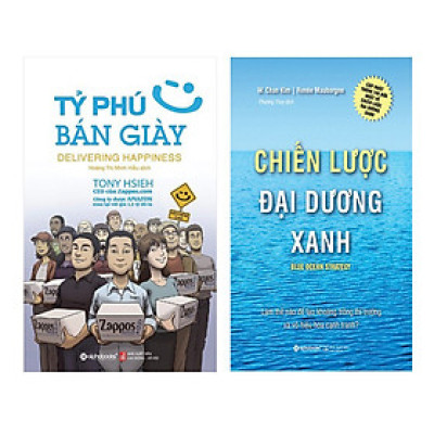 Combo Tỷ Phú Bán Giày (Tái Bản 2018) + Chiến Lược Đại Dương Xanh (Tái Bản 2017) (2 Cuốn)