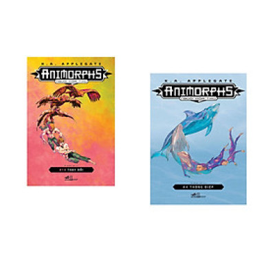 Combo 2 cuốn sách: Animorphs - Người hóa thú - Tập 13: Thay đổi  + Animorphs - Người hóa thú - Tập 4: Thông điệp