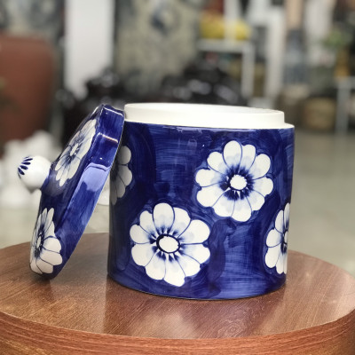 Hũ Đựng Muối Dưa Cà Gốm Sứ Bát Tràng