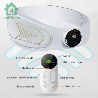 máy massge bụng EMS, máy massage tan mỡ bụng,hỗ trợ giảm đau nhức vùng thắt lưng, lấy lại vóc dáng