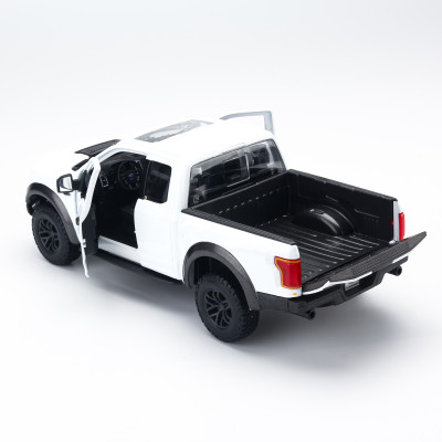 Mô Hình Xe Ford Raptor F-150 Special 2017 White 1:24 Maisto MH-31266
