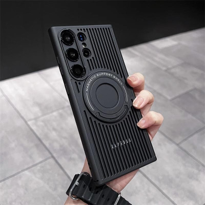 Ốp Lưng Nhựa Cứng Tản Nhiệt Từ Tính Cho Samsung S25 Ultra / S24 Ultra / S23 Ultra / S23+ - BUM STORE GALAXY CASE