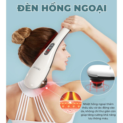 Máy massage cầm tay OKACHI JP-650E (Pin sạc)