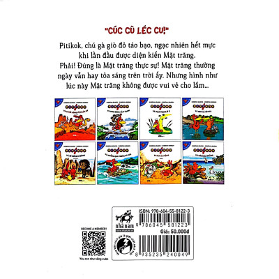 Sách: Lại chuyện xóm gà - Tập Pitikok và Mặt trăng ủ ê