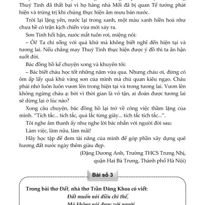 Sách - Tinh Tuyển Những Bài Văn Tự Sự Và Biểu Cảm Đạt Giải Theo Hướng Mở Bồi Dưỡng Học Sinh Giỏi Lớp 6 Theo Chương trình Giáo dục Phổ thông mới 2018 (Dùng chung cho ba bộ sách)