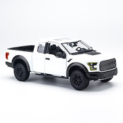 Mô Hình Xe Ford Raptor F-150 Special 2017 White 1:24 Maisto MH-31266