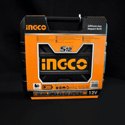 MÁY KHOAN BÚA DÙNG PIN 12V (0.8-10MM) INGCO CIDLI1232 - HÀNG CHÍNH HÃNG