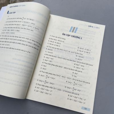 Sách Rèn Kĩ Năng Giải Toán Lớp 8 - Tập 1 ( Theo Chương Trình Giáo Dục Phổ Thông Mới) - Bản Quyền