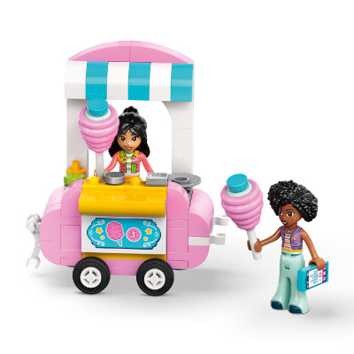 Đồ Chơi Lắp Ráp Quầy Kẹo Bông Gòn Di Động Và Xe Scooter LEGO FRIENDS 42643 (110 chi tiết)