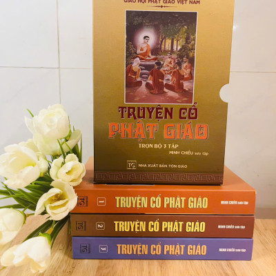 Sách - Truyện Cổ Phật Giáo (Bộ 3 Tập) - HT Minh Chiếu