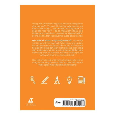 Sách - Mài Giũa Kỹ Năng - Vượt Trội Điểm Số - AZ Việt Nam