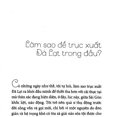 Với Đà Lạt Ai Cũng Là Lữ Khách (Tái Bản 2024)