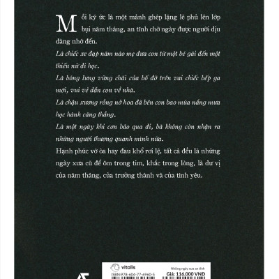 Những Ngày Xưa An Tĩnh