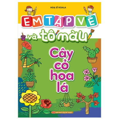 Sách: Combo Em Tập Vẽ Và Tô Màu (Túi 8 Cuốn)