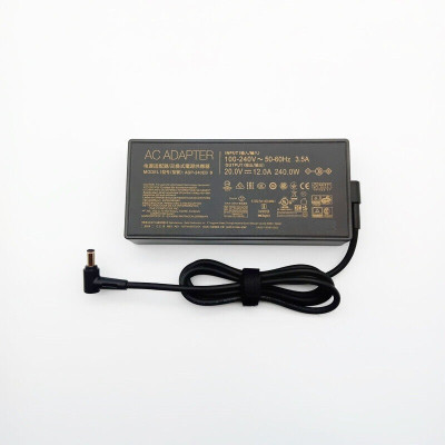 Sạc dành cho Laptop Charger For Asus ROG Zephyrus S17 GX701LWS GX701LV 20V 12A 240W 6.0*3.7mm kèm dây nguồn - Hàng nhập khẩu