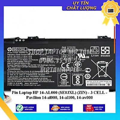 Pin dùng cho Laptop HP 14-AL000 (SE03XL) Pavilion 14-al000 14-al100 14-av000 - Hàng Nhập Khẩu New Seal