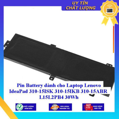 Pin Battery dùng cho Laptop Lenovo IdeaPad 310-15ISK 310-15IKB 310-15ABR L15L2PB4 30Wh - Hàng Nhập Khẩu New Seal