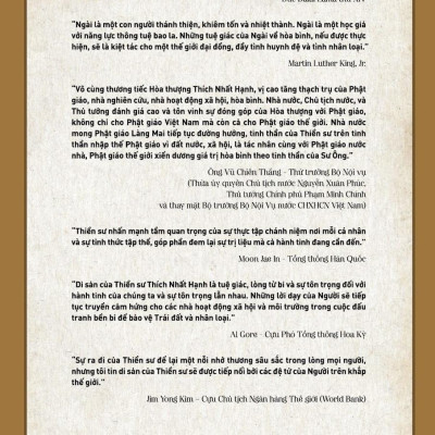 Đi Gặp Mùa Xuân - Hành Trạng Thiền Sư Thích Nhất Hạnh