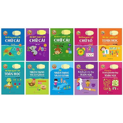 Sách - Giúp Bé Vững Bước Vào Lớp 1 - Bé Làm Quen Với Chữ Cái - Quyển 2 (4-5 Tuổi) - Tân Việt Books