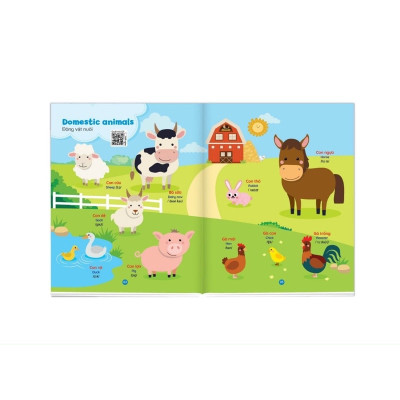 Sách - Bé học Tiếng Anh qua hình ảnh (song ngữ Anh – Việt, có phiên âm)