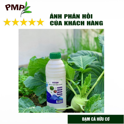 Phân Bón Hữu Cơ Combo đạm cá Hyfish & Phân đậu nành Soymic PMP cho Hoa Hồng