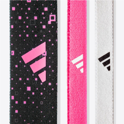 Băng Đô Thể Thao Freesize Chính Hãng ADIDAS ADAC-16160 Hairband (Bộ 3 Sợi) - Thun Co Giãn Cao Cấp
