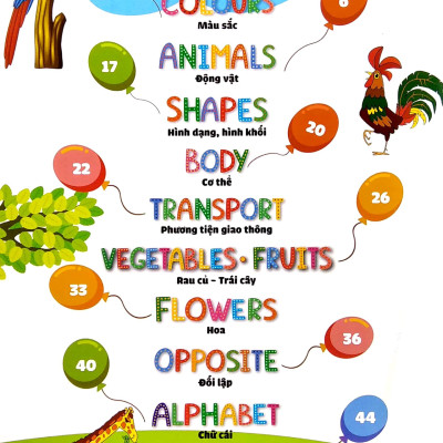 Bách Khoa Hình Ảnh Đầu Tiên Cho Bé - Bìa Cứng (Song Ngữ Anh-Việt) (Tái Bản 2023)