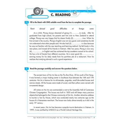 Sách - Big 4 Bộ Đề Tự Kiểm Tra 4 Kỹ Năng Nghe - Nói - Đọc - Viết Cơ Bản Và Nâng Cao Tiếng Anh Lớp 9 - Tập 1 - Megabook