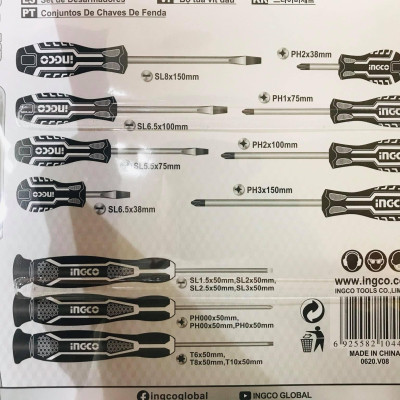 BỘ TUỐC NƠ VÍT (TÔ VÍT) 18 CHI TIẾT INGCO HKSD1828 - HÀNG CHÍNH HÃNG
