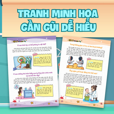 Combo Vật Lý + Hóa Học Vui Nhộn - Những Câu Hỏi Vì Sao Về Vật Lý, Hóa Học (2 Cuốn) - MEGA