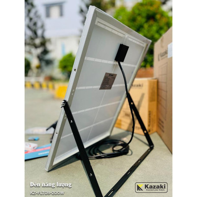 ĐÈN NĂNG LƯƠNG MẶT TRỜI KAZAKI KZ-FLT08-200W- HÀNG CHÍNH HÃNG
