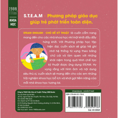 Bộ 6 Cuốn Sách: Steam English