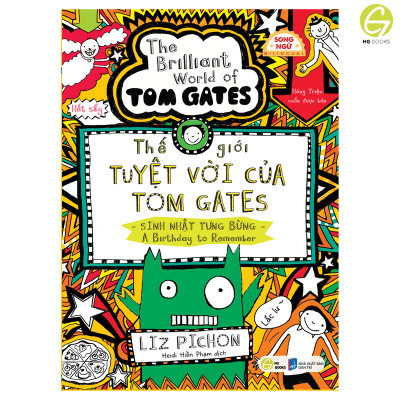 Thế Giới Tuyệt Vời Của Tom Gates - Song ngữ Việt-Anh. Truyện tranh kèm audio và từ vựng chọn lọc.