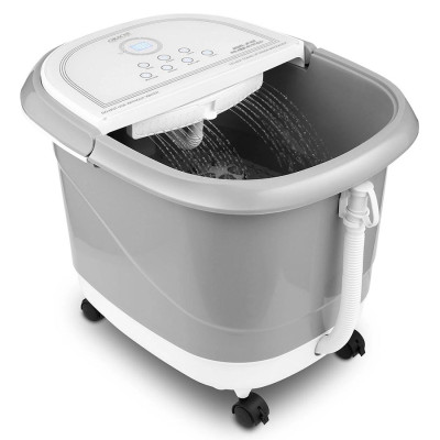 Bồn ngâm chân thải độc massage OKACHI JP-250 cao cấp, đèn hồng ngoại, làm ấm nước lưu thông máu