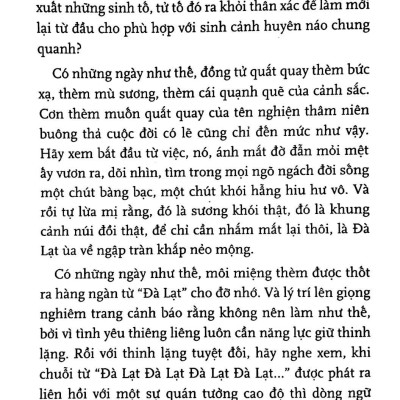 Với Đà Lạt Ai Cũng Là Lữ Khách (Tái Bản 2024)