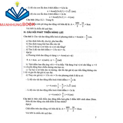 Sách - Học Tốt Vật Lí 11 (Dùng Kèm SGK Kết Nối Tri Thức Với Cuộc Sống)