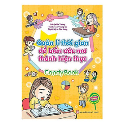Sách Candy Book - Quản Lí Thời Gian Để Biến Ước Mơ Thành Hiện Thực - Tân Việt Books