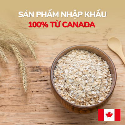 YẾN MẠCH XAY (QUICK OATS) 1KG DAN D PAK SIÊU THỰC PHẨM SẠCH TỐT CHO SỨC KHỎE, SẮC ĐẸP, GIẢM CÂN HẠN CHẾ BỆNH TẬT