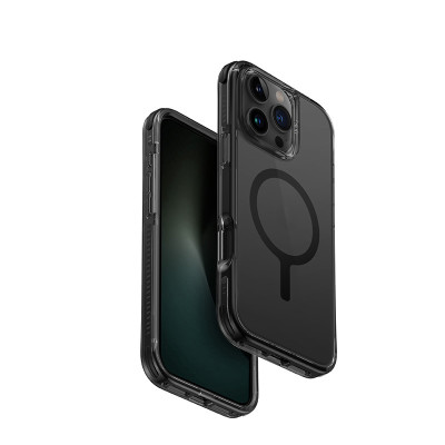 Ốp Lưng UNIQ Combat Cho iPhone 16 Pro/ 16 Pro Max Hệ Thống Bảo Vệ 3 Lớp Toàn Diện Tương Thích Với Sạc Không Dây MagClick Hàng Chính Hãng